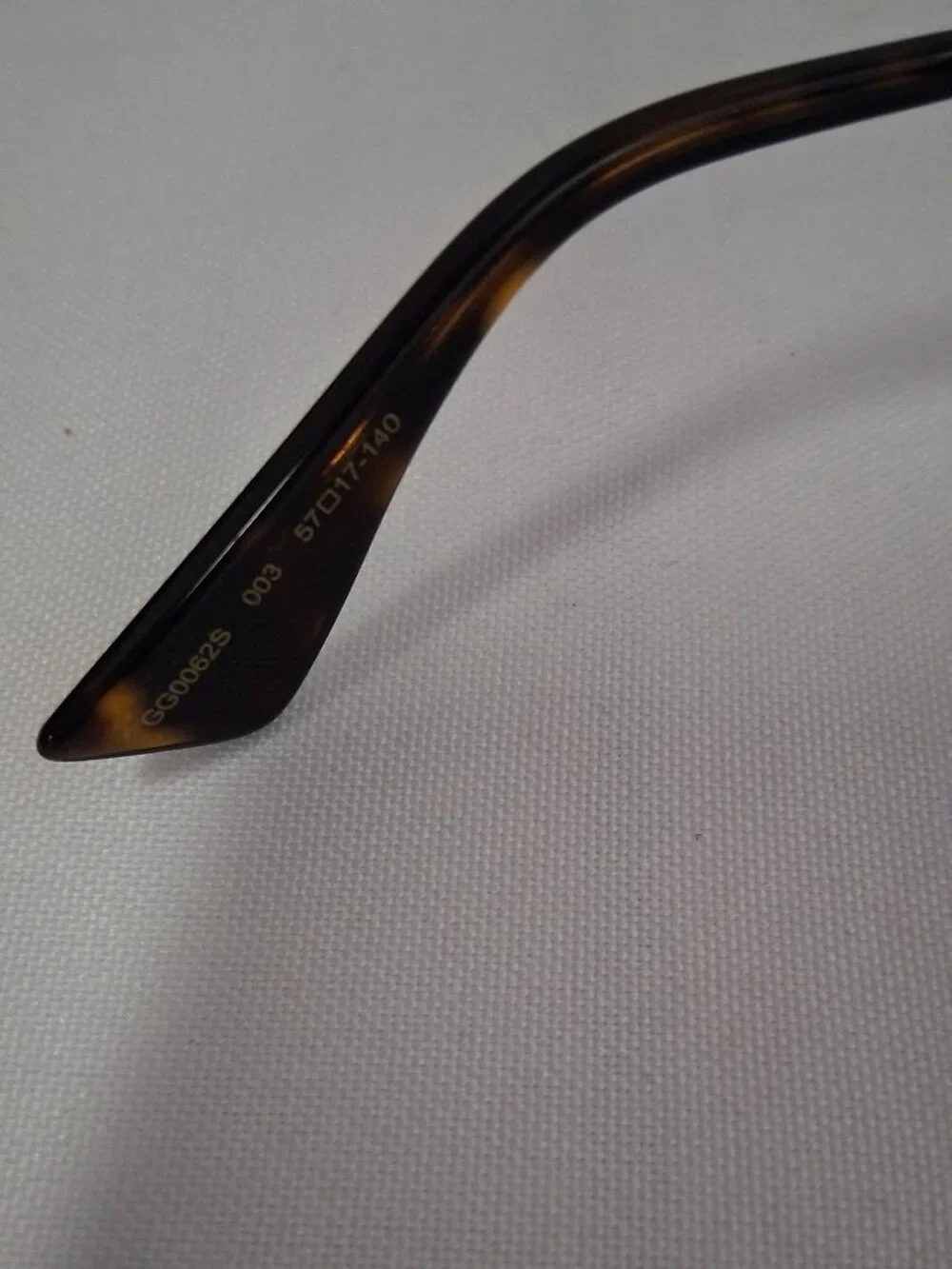 Gucci GG0062S 003 Sunglasses – Size 57-17-140 {0028}
